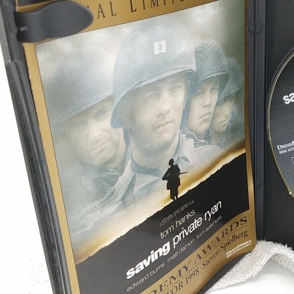 Saving Private Ryan DVD Tom Hanks Matt Damon 1998 Steven Spielberg - Picture 8 of 9